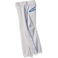 thumbnail image 2 of Alleson Athletic Girls Belt Loop Fastpitch Pants A00062 - Grey/Royal - Medium, 2 of 2