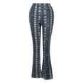 thumbnail image 5 of Gibobby Leggings Afelpados Mujer Pantalones ajustados para para mujer Leggings pierna elástica ocio pantalones para cintura para impresión ancha alta（Azul， M), 5 of 5