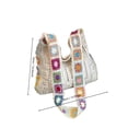 thumbnail image 3 of Crochet Tote Bag for Women, Floral Knit Purse, Boho Spring Summer Beach Handbag for Travel and Daily Use, 3 of 5