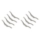 thumbnail image 4 of Soidarity 4 Pieces Mooring Cleat Stainless Steel Inch Boats 2 Hook Rope Tie Cleats Hole Marine 4 Awnings Boat Polished Yacht Deck 4 pulgadas 2Conjunto, 4 of 6