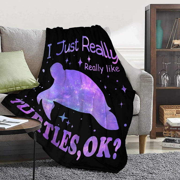 Sea Turtle Blanket Beach Throw Blankets Gifts for Turtles Lovers