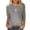 Gray, variant on UVEASISHA 3/4 Sleeve Graphic Tees Women Christmas Tree Tops Novelty Xmas Gifts T-Shirts Casual Cozy Lightweight Tee Shirt Fall Winter Tshirts L
