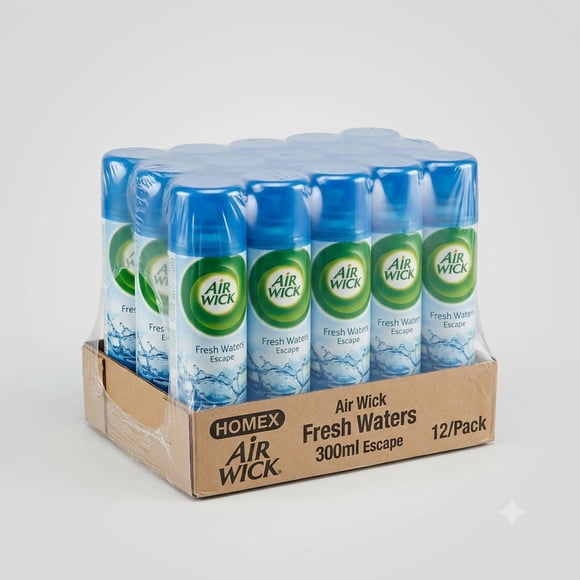 HOMEX Air Wick Fresh Waters 300ml Escape 12/Pack