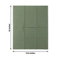 thumbnail image 2 of BalsaCircle 50 Olive Green Plain Soft 2 Ply Dinner Table Cocktail Paper Napkins Party Events Reception Decorations, 2 of 8