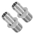 thumbnail image 4 of Abastado 2 piezas 1/2 pulgadas NPT rosca macho a 5/8 pulgadas conector de púa calentador colector de admisión adaptador de manguera, 4 of 8