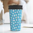 thumbnail image 6 of Logiee Healthy And Ill White Teeth Print Stainless Steel Coffee Tumbler, Travel Coffee Mug, Insulated Coffee Mug with Lid, Spill Proof Coffee Cup, Portable Thermal Mug, 6 of 8