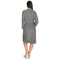 thumbnail image 2 of TowelSelections Women's Kimono Robe Turkish Cotton Soft Terry Bathrobe Medium/Large Paloma Gray, 2 of 5
