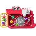 thumbnail image 6 of KukuFun Kitchen Play Sink Toys, Girls Play Sink with Running Water Toys for Toddlers 1-3, Play Food Sets for Kids Kitchen Toys for Girls Ages 1 2 3 4 5, 6 of 6