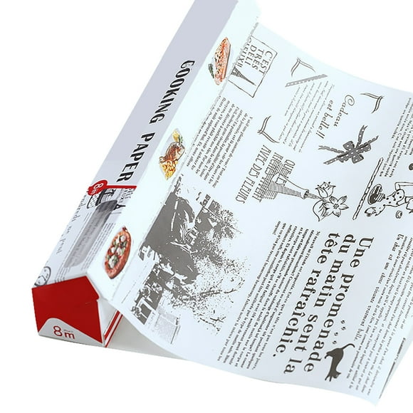 Baking Paper Non-stick Greaseproof Easy to Tear Barbecue Paper Wrapping Paper