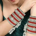 thumbnail image 3 of Indian Ethnic Handmade Bangles for Women – Elegant Partywear Jewelry for Weddings, Festivals & Everyday Traditional Wear, 3 of 7