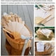 thumbnail image 3 of 10-Pack Handheld Folding Fans - White Bamboo and Wooden Handheld Folding Fans, 3 of 5