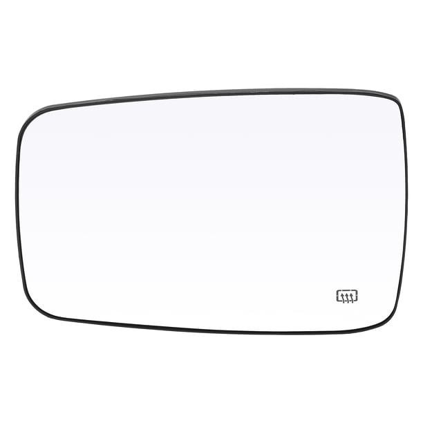 Auto Retrovisor Izquierdo Lateral con Calefacción Espejo Vidrio con Respaldo Placa