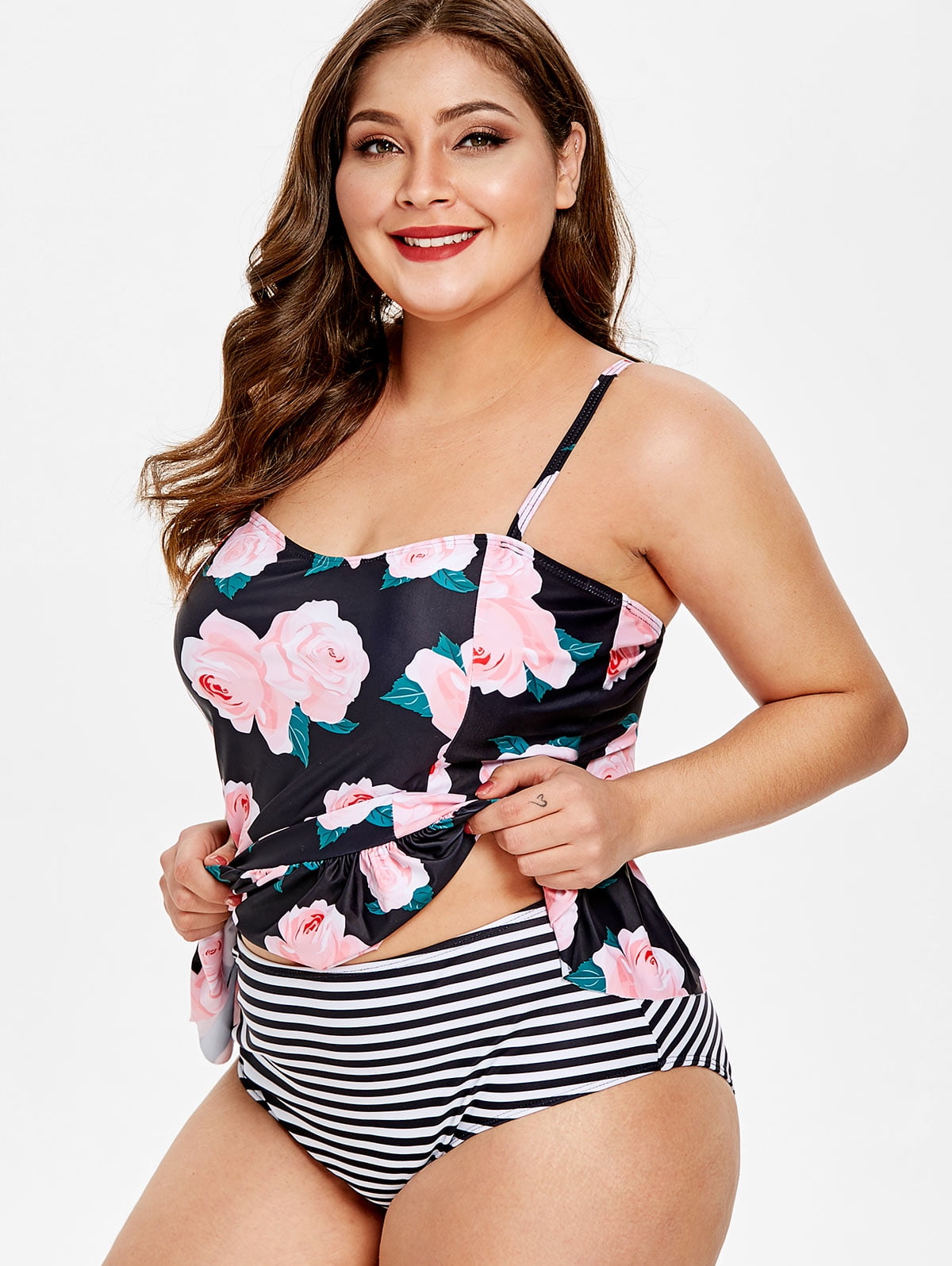 walmart women's two piece swimsuits