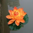 thumbnail image 1 of 18CM Artificial Floating Lotus Shape Water Surface Decorartion for Pool Pond, 1 of 6