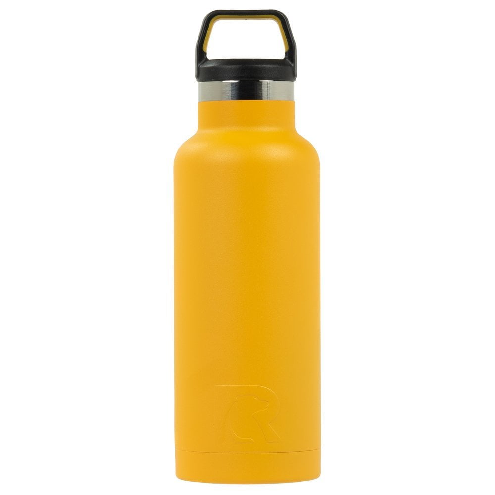 16oz Water Bottle, Mango, Matte