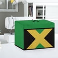 thumbnail image 4 of SEANATIVE Jamaica Flag Sewing Machine Cover with Pockets Sewing Accessories Universal for Most Standard Sewing Machines Machine Washable Home Decoration, 4 of 7