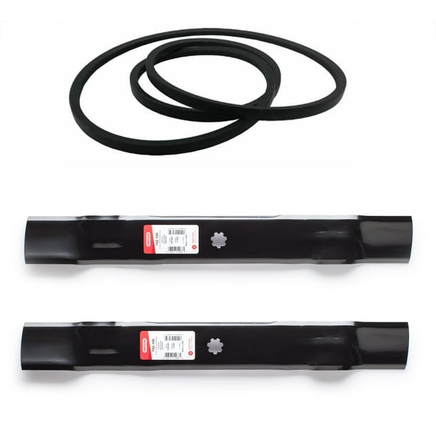 Belt & Blades for John Deere 42" Deck Kit D100 D110 D120 D130 L100 L110