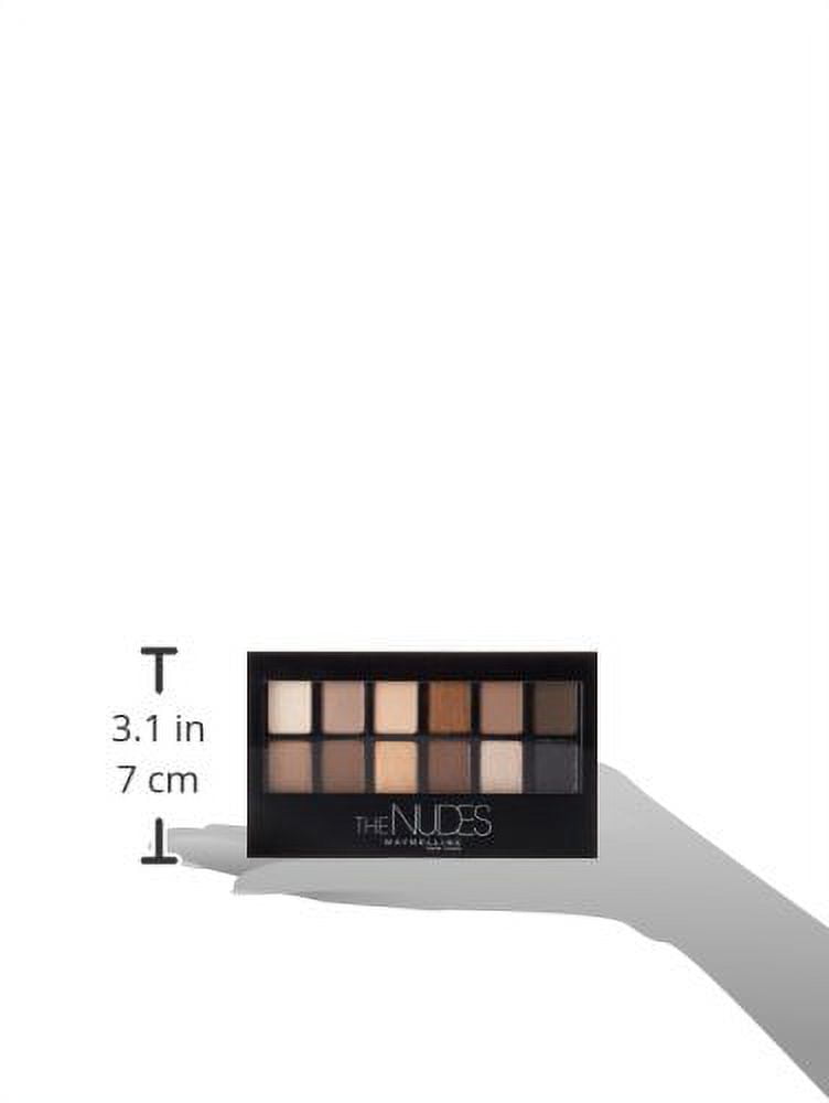 maybelline new york nudes palette shadow and line express liner