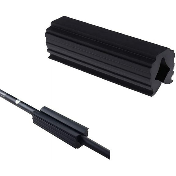 MAZEL Rubber Grip Vise Clamp for Golf Club Repair Regripping Shaft