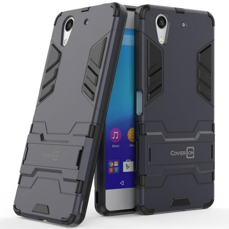 CoverON Sony Xperia X1 Case, Shadow Armor Series Hybrid Kickstand Phone Cover