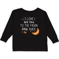 thumbnail image 3 of Inktastic I Love My Tia to the Moon and Back Boys or Girls Long Sleeve Toddler T-Shirt, 3 of 5