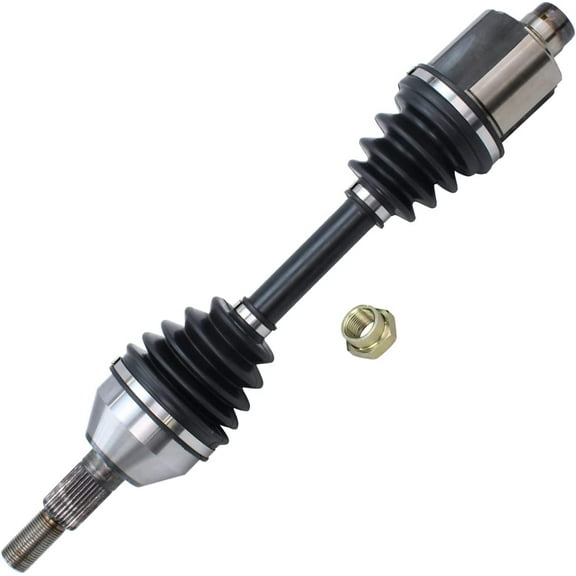 Detroit Axle - Front Left CV Axle for 2004-2010 Chevrolet Malibu 2005-2010 Pontiac G6 2007-2009 Saturn Aura Driver Side CV Axle Shaft Assembly 2008 Replacement