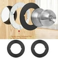 thumbnail image 3 of Sylvtty 1/2Pcs Round Door Knob Plates Self Adhesive Scratch-Resistant Simple Installation Door Handle Cover Filler Fixing Repair Plates, 3 of 7