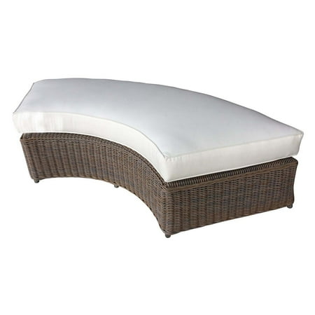 Padmas Plantation Barbados 6 33 Ft Curved Bench Brown Walmart Com