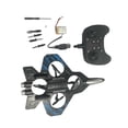 thumbnail image 4 of Bewildely Avión RC con giro de 360° y acrobacias aéreas, detección de vuelo estacionario, modo sin cabeza, luces LED, juguete Juguetes y Juegos azul Doble eléctrico, 4 of 6