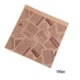 thumbnail image 4 of simhoa 100 Pieces Burger Bag Oilproof Small Paper Bags for Chocolate Cookies Donuts C, 4 of 8