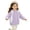 Purple, variant on Kids Jacket,UPF 50+ Sun Protection Hooded Windbreaker, Summer Outdoor School Sports Travel Outerwear for Boys & Girls (White/2-3 Years)