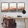 thumbnail image 3 of Stupell Southwestern Crags Mountain Peaks Landscape Painting Black Framed Art Print Wall Art, Set of 3, 3 of 8