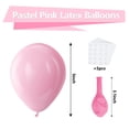 thumbnail image 2 of Globos de fiesta Bezente de látex rosa pastel de 5 pulgadas, 150 unidades, 2 of 7