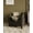 Gray(Fleece Finish), variant on Comfy Barrel Armchair – Upholstered Single Club Chair with Soft Padded Seat, Smooth or Sherpa Boucle, Rounded Back Support – Ideal for Living Room, Bedroom, Reception, Study