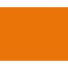 (Price/Case of 25)Bazic Products 5032-25 22" X 28" Fluorescent Orange Poster Board