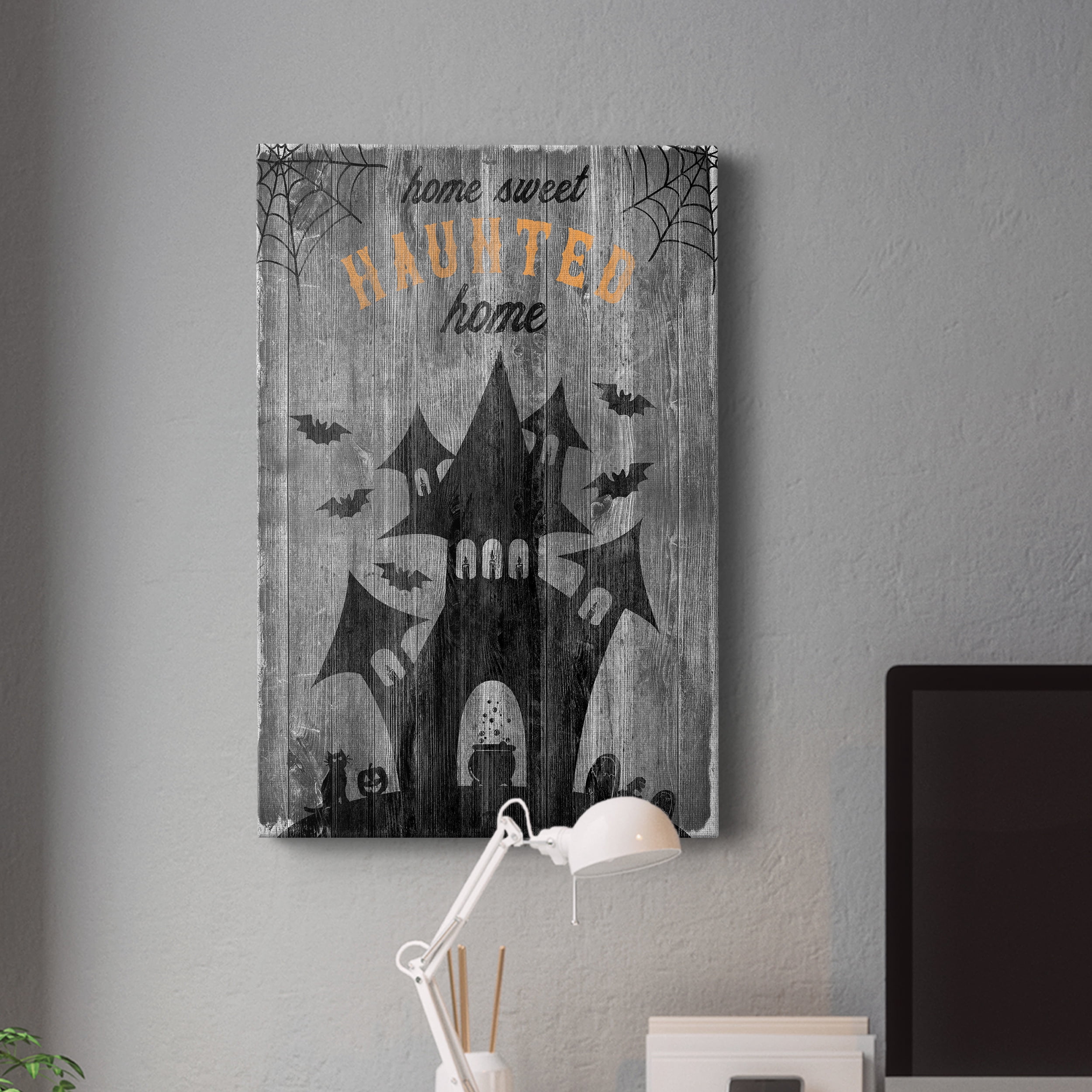 Haunted House Premium Gallery Wrapped Canvas - Ready to Hang - 8 x 12