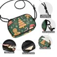 thumbnail image 3 of FORMRS Mini Crossbody Bag for Women Adjustable Rope Shoulder Casual Phone Purse, Beige Christmas Gingerbread, 3 of 7