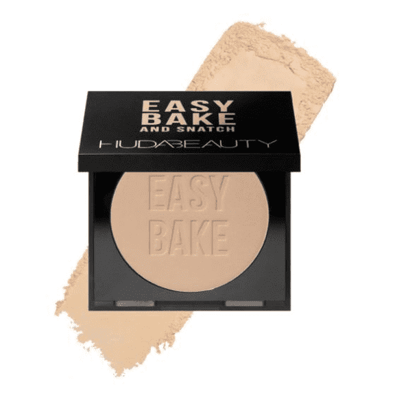 HUDA BEAUTY Easy Bake and Snatch Pressed Talc-Free Brightening and Setting Powder Poundcake-NIB .29oz