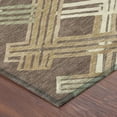 thumbnail image 3 of Addison Rugs Chantille Indoor/Outdoor Transitional Geometric Chocolate Machine Washable Rectangle Rug, 10' x 14', 3 of 8