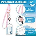 thumbnail image 3 of 4 Pack Cruise Lanyard for Ship Cards Lanyards with Retractable Badge Reels Waterproof ID Badge Holder 2025 Cruise Essentials Accessories, 3 of 13