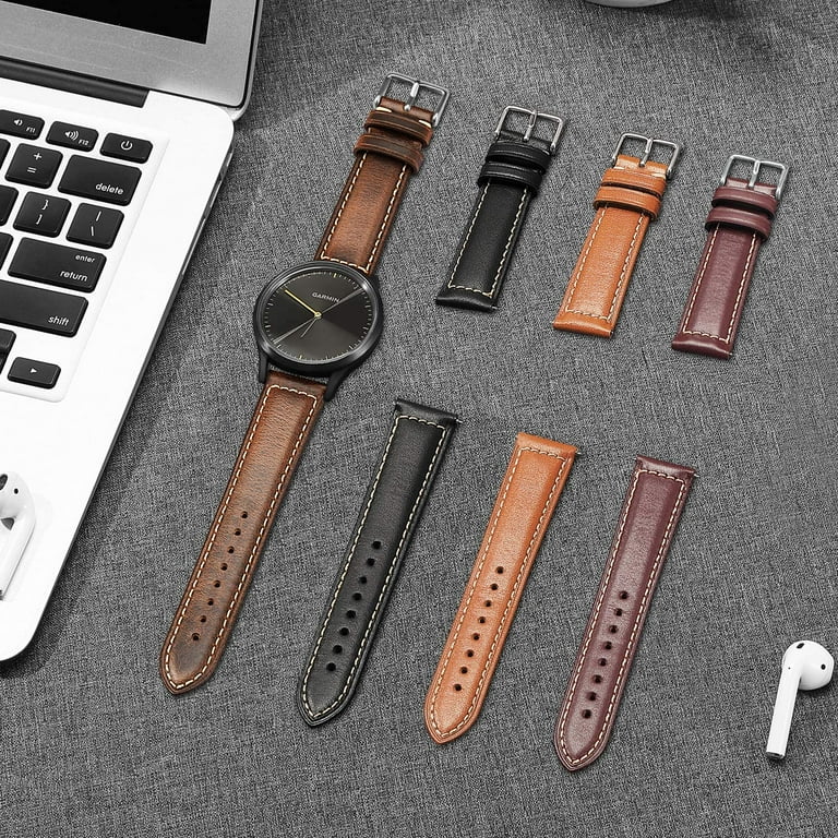 Fintie 20mm Soft Genuine Leather Band Replacement Accessories