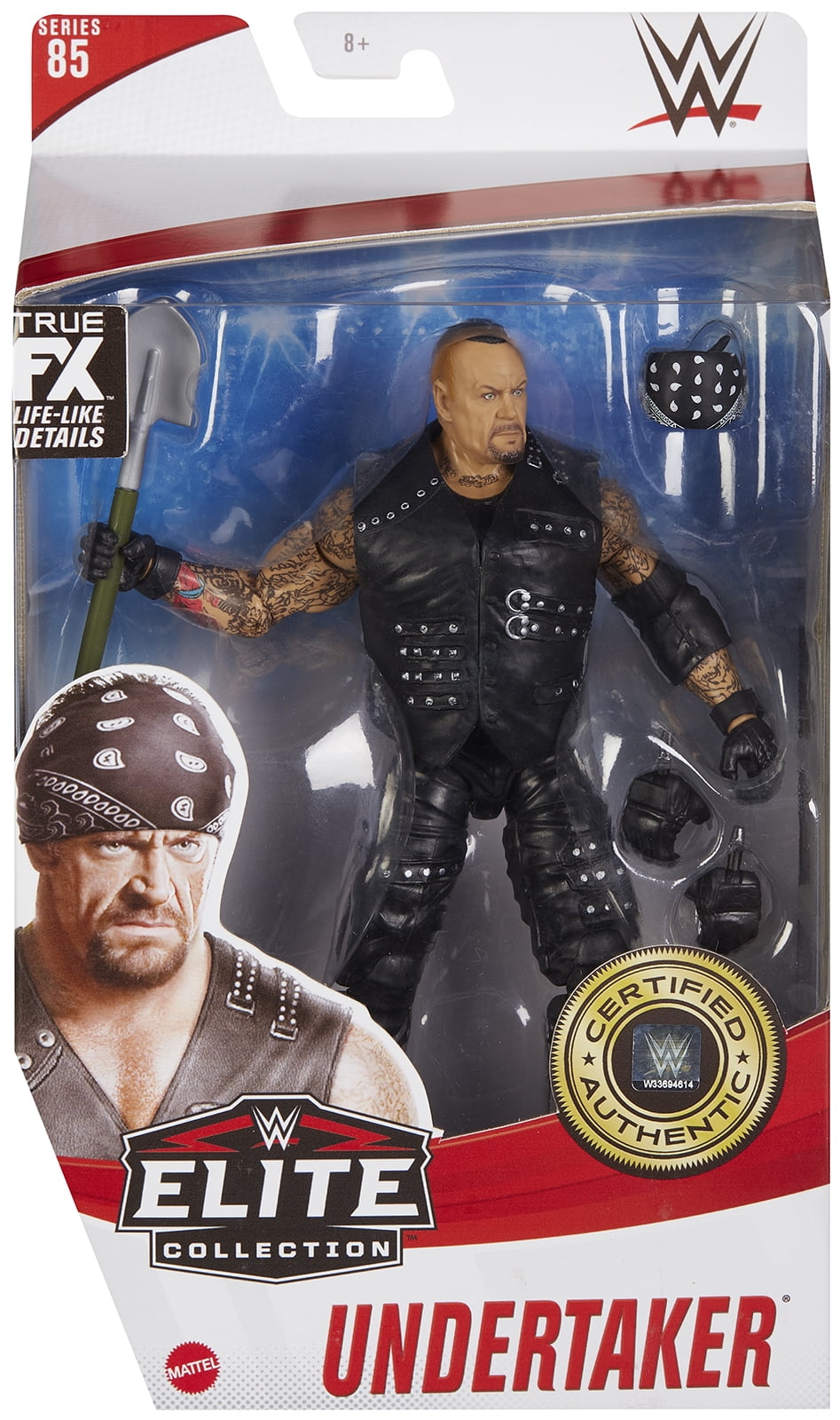Mattel WWE Legends Elite Collection Undertaker Action Figure 087166503 for sale online 