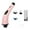 Pink, variant on lulshou Multi Functional Electric Cleaning Brush 4-in-1 New Year's Sweeping and Cleaning Tool Household Items Universal Sweeping Brush Household Cleaning