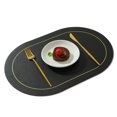thumbnail image 1 of EIMELI Tapis de Protection de Table à Manger Tapis d'Isolation Facile à Nettoyer Faux Cuir Tapis de Protection de Table Résistant à la Chaleur pour la Maison, 1 of 5