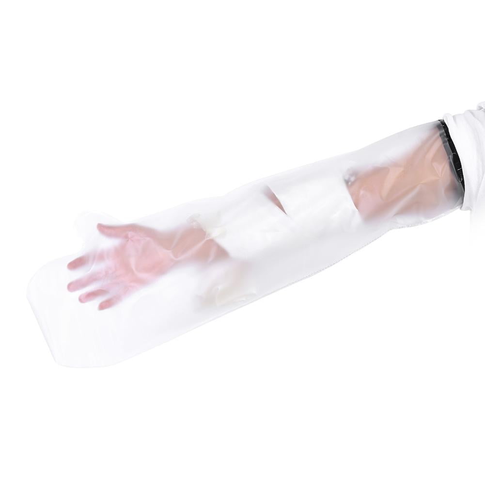 OTVIAP Waterproof Adult Sealed Cast Bandage Protector Wound Fracture Hand Arm Cover Long Arm, Waterproof Sealed Protector for Bath Shower, Wound Arm Cover