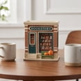 thumbnail image 4 of 2026 New Bookstore Figurine With Light Mini Cafe Sculpture Tabletop Ornament For Shelf Mantel Coffee Bar Decor, 4 of 6