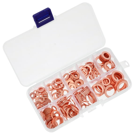 1 Set Oil Drain Plug Washer Assorted Washer Oil Plug Crush Washer Sealing Washer