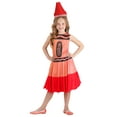 thumbnail image 1 of Costume de Craie de Cire Rouge pour Enfant, 1 of 5