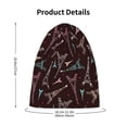 thumbnail image 4 of Honeii Eiffel Tower Print Kids Knit Beanie Watch Hat ,Knit Cap for Boys and Girls, 4 of 7