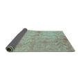 thumbnail image 2 of Ahgly Company Indoor Square Persian Turquoise Blue Bohemian Area Rugs, 8' Square, 2 of 4